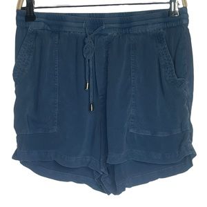 Anthropologie Hei Hei Small Blue Rayon Lightweight Cover Shorts